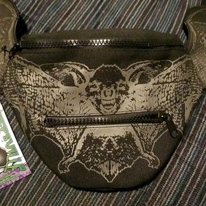 Bat Hip Belt Bag Fanny Pack Goth Punk Psychobilly Gothabilly New Kreepsville 666